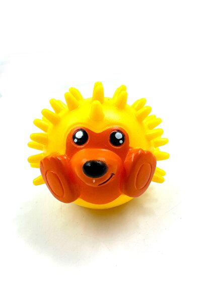 Tasma Market Sesli Kirpi Diş Kaşıyıcı Tartar Önleyici Köpek Oyun Topu Seti 3'lü