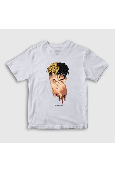 Presmono Tricou Unisex Copii Alb Cool Xxxtentacion 47573tt