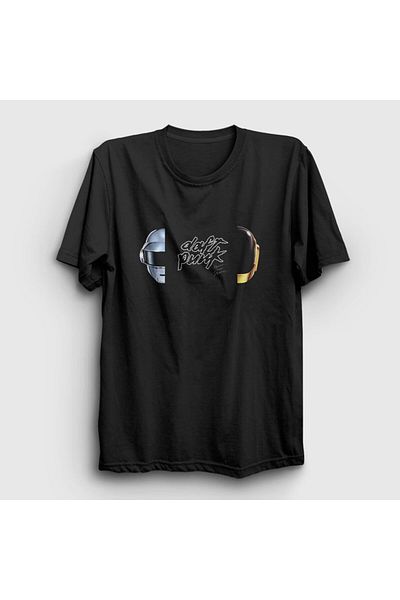 Presmono Унисекс тениска с черна спомени Daft Punk 60118tt