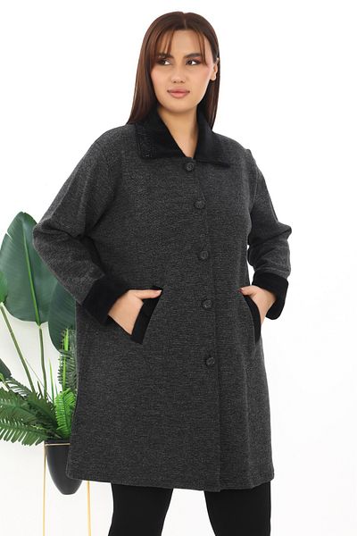 Zeynep Örme Mother Steel Knitted Coat