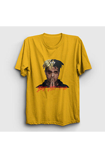 Presmono Unisex žuta Forever Xxxtentacion T-shirt 47670tt