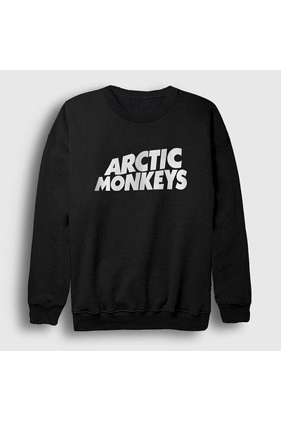 Presmono Унисекс суитшърт с черно лого Arctic Monkeys 14479tt