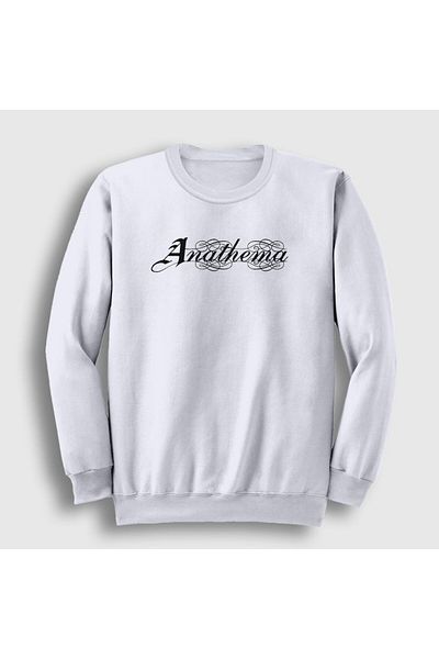 Presmono Φούτερ Unisex Λευκό Anathema 9423TT