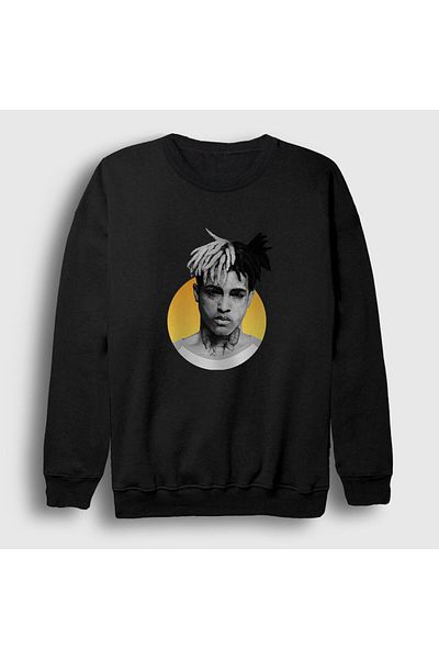 Presmono Унисекс суитшърт Black Sun Xxxtentacion 49026tt