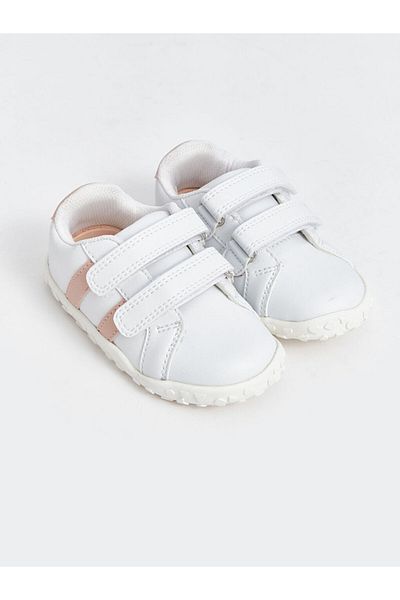 LC Waikiki Παπούτσια First Step Baby Girl με Velcro