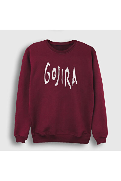 Presmono Unisex klaret crvena majica sa logotipom Gojira 53074tt