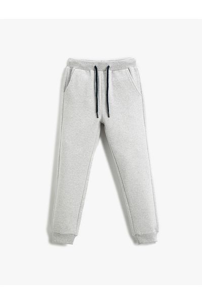 Koton Basic Jogger Sweatpants με δεμένη μέση