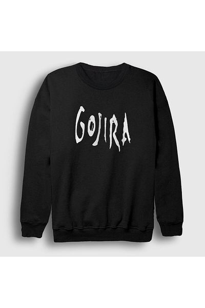 Presmono Φούτερ Unisex Μαύρο λογότυπο Gojira 53074tt