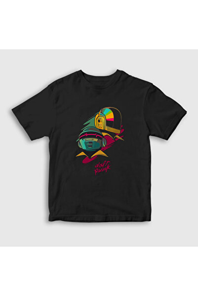 Presmono Unisex dečije crne kacige Daft Punk T-shirt 59788tt