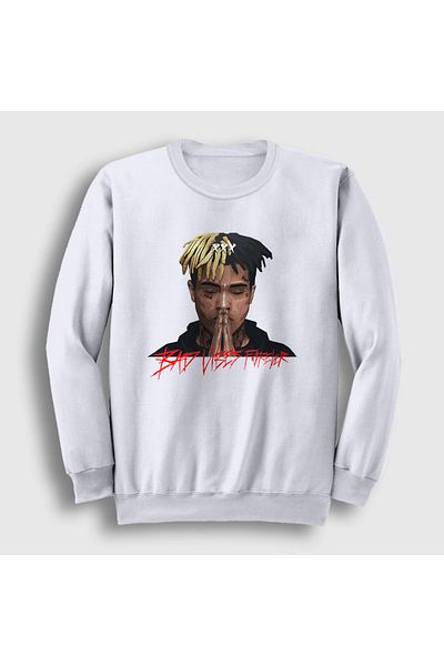 Presmono Φούτερ Unisex White Forever Xxxtentacion 47853tt