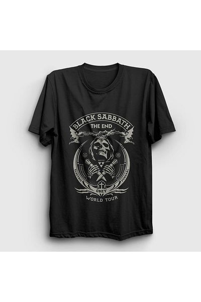 Presmono Унисекс тениска Black Tour Black Sabbath 18543tt