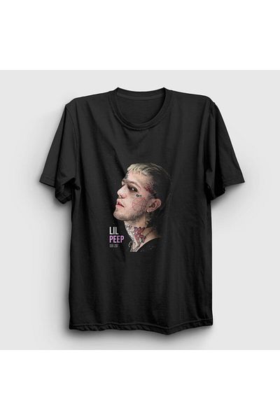 Presmono Унисекс черна тениска Reason Lil Peep 37656tt