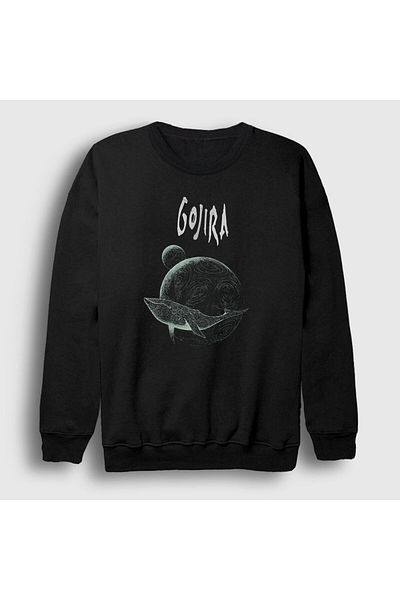 Presmono Унисекс черен суитшърт Mars To Sirius V2 Gojira 53286tt