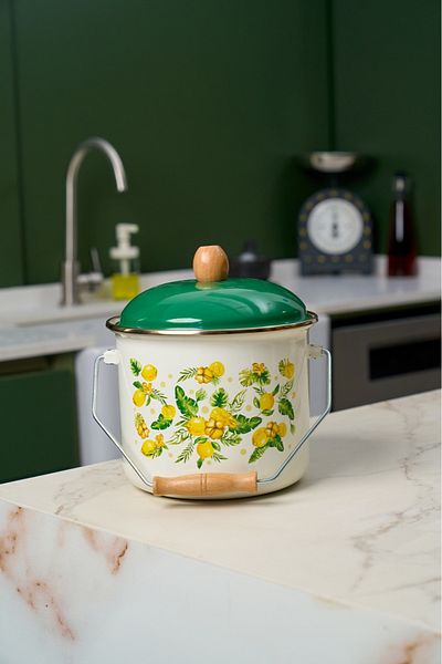 Miss Betty 18 cm Wide Enameled Copper - Citrus
