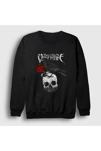 Presmono Φούτερ Unisex Black Raven Bullet For My Valentine 23357tt
