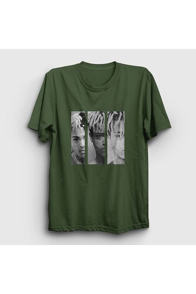 Presmono Μπλουζάκι Unisex Khaki Three Xxxtentacion 49183tt