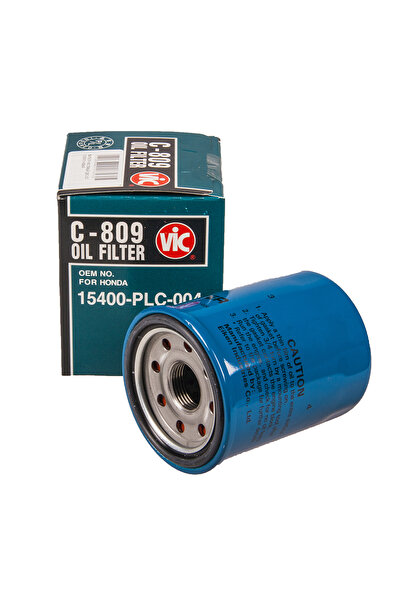 VİC YAĞ FİLTRESİ CIVIC CRV ACCORD HRV JAZZ CITY CARISMA 626 MAXIMA LANCER COLT VİC C-809