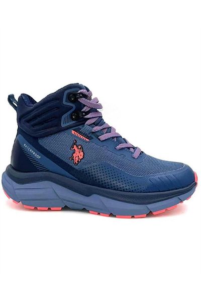 U.S. Polo Assn. Βάση. Polo Assn. Gerrard Hi Wmn 4Pr Γυναικείες Μπλε-Κ.Ροζ Αδιάβροχες Μπότες