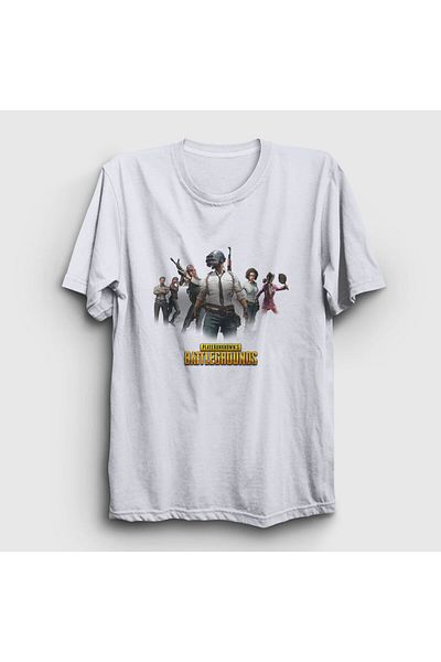 Presmono Μπλουζάκι Unisex White Team Pubg 30590tt