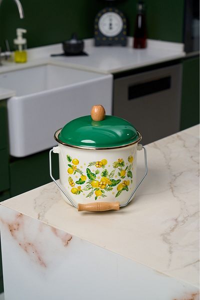 Miss Betty 18 cm Wide Enameled Copper - Citrus