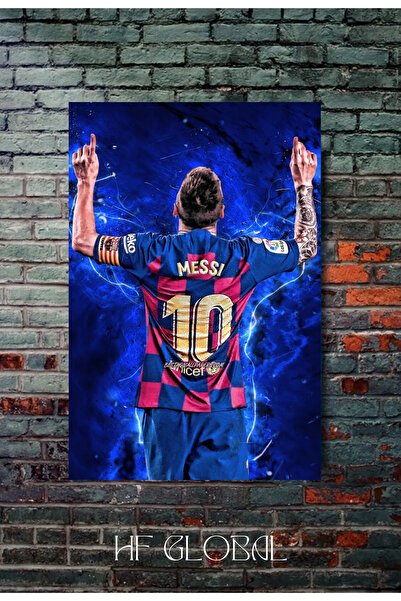 Sticksy Lionel Messi  Posteri, Messi Duvar Posteri , Çerçevesiz Poster - Spor...