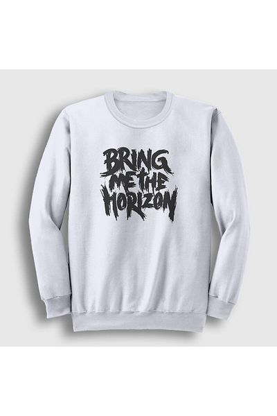 Presmono Φούτερ Unisex White Bring Me The Horizon 20715tt