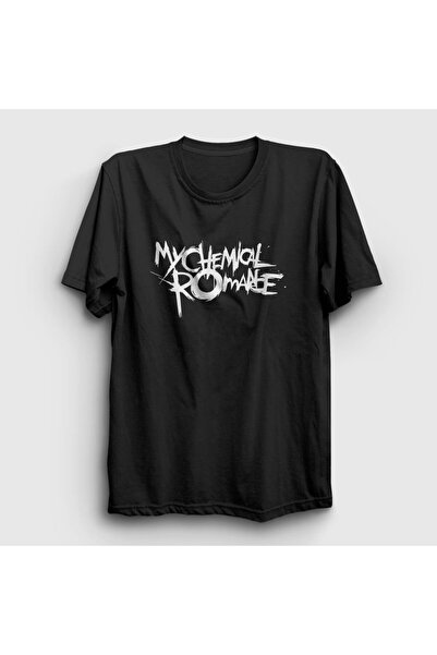 Presmono Unisex Black Logo My Chemical Romance T-shirt 70878tt
