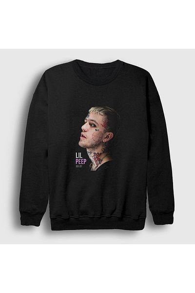 Presmono Унисекс черен суитшърт Reason Lil Peep 37690tt