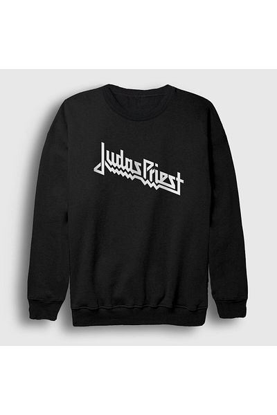 Presmono Φούτερ Unisex Μαύρο λογότυπο Judas Priest 88382tt