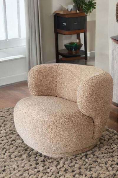 Oak House كرسي قهوة بوكليه مقاس 80x75x78 سم