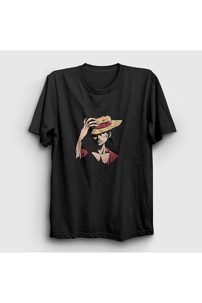 Presmono Μπλουζάκι Unisex Black Luffy Anime One Piece 135970 ττ