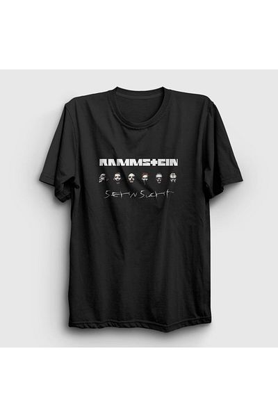 Presmono Unisex Black Band Rammstein tričko105001tt