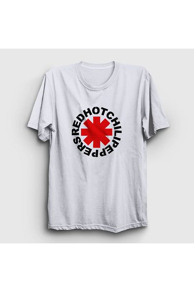 Presmono Μπλουζάκι Unisex Λευκό λογότυπο Red Hot Chili Peppers 107288 ττ