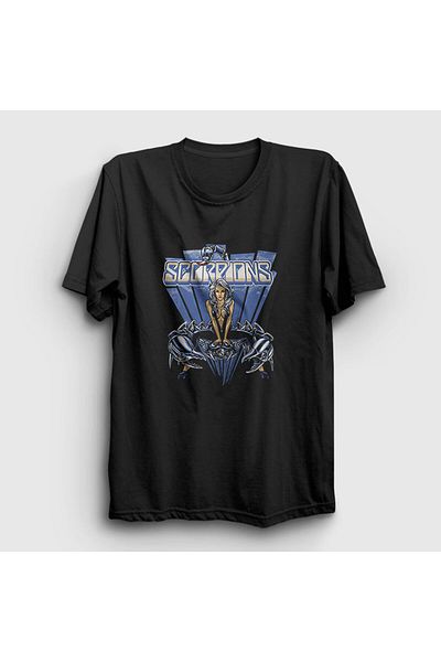 Presmono Μπλουζάκι Unisex Μαύρο Miss Scorpions 109673 ττ