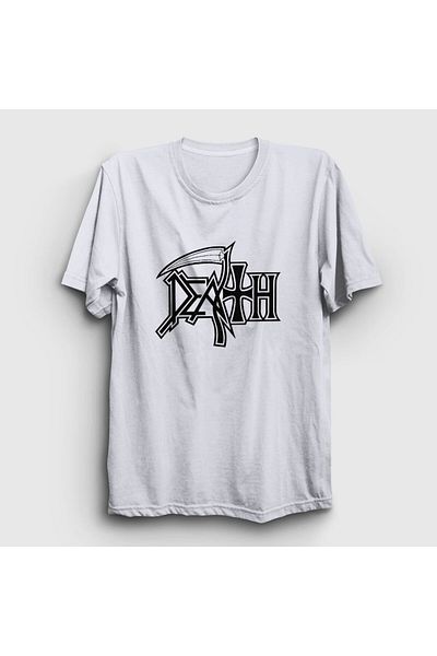 Presmono Μπλουζάκι Unisex White Logo Death 138038 ττ