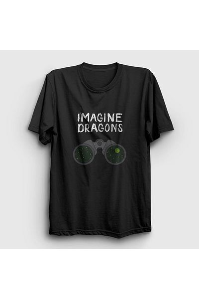 Presmono Μπλουζάκι Unisex Black Night Imagine Dragons 82623tt