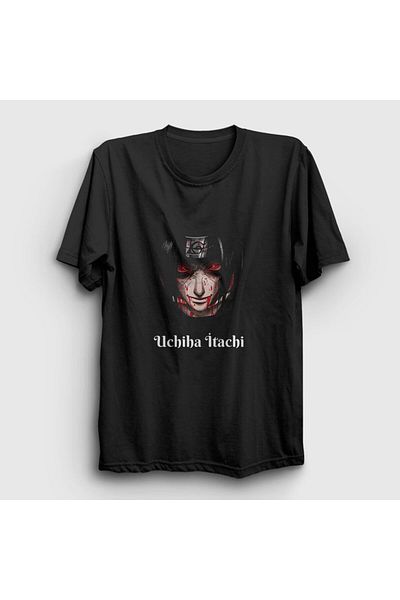 Presmono Μπλουζάκι Unisex Black Itachi Anime Naruto 132132 ττ