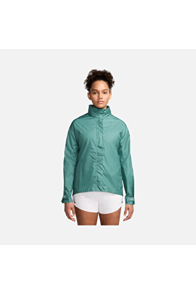 Nike Fast Repel Running Full-Zip Hoodie Kadın yeşil su geçirmez Ceket fb7451-361