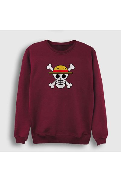 Presmono Hanorac unisex Claret Red Logo Anime One Piece135839tt