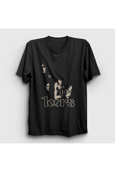 Presmono Μπλουζάκι Unisex Black Band The Doors 115919 ττ