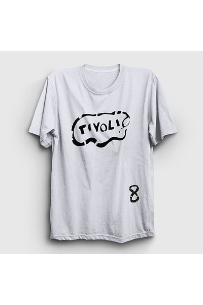 Presmono Μπλουζάκι Unisex Λευκό Tivoli Pearl Jam 74388tt