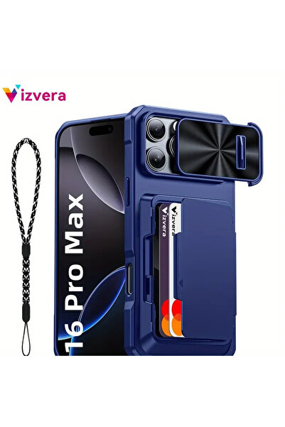 Yasee İphone 16 Promax Kılıf Cüzdanlı Ve Kamera Kapaklı