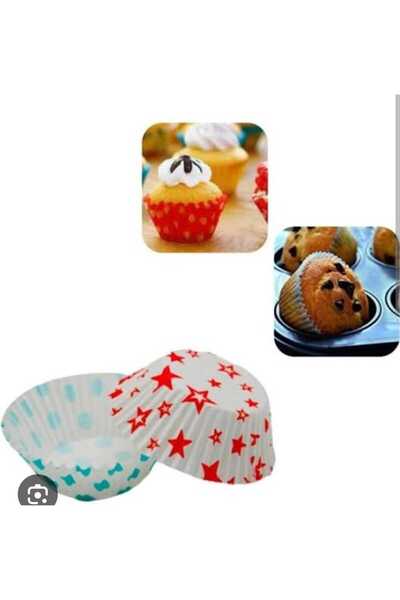 tash home 100 Muffin Baking Paper
