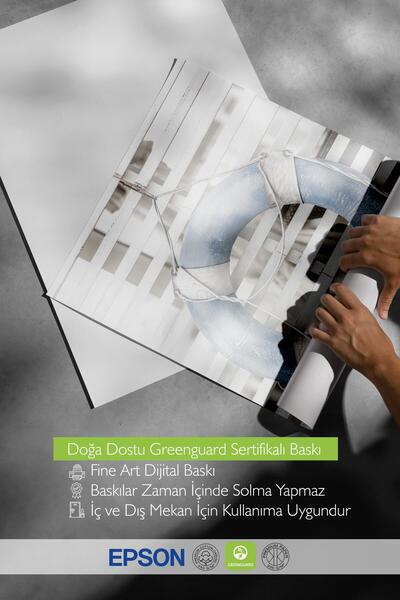 Postifull Blue Lifebuoy Poster, Frameless Wall Poster, Vertical Wall Painting Comfort Series No: 108437