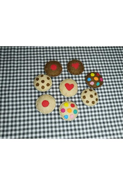 Fırsat Ürünleri Keçe Oyuncak Kurabiyeler 8li