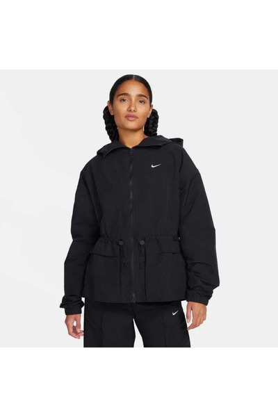 Nike Sportswear Everything Wovens Oversized Full-Zip Hoodie Kadın  siyah Ceke...