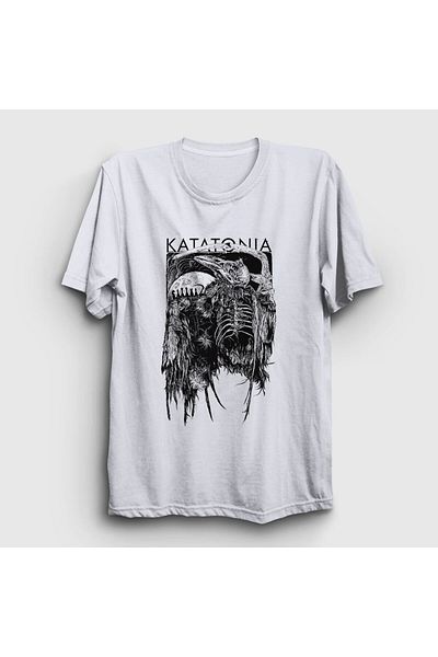 Presmono Μπλουζάκι Unisex White Death Katatonia 89638tt