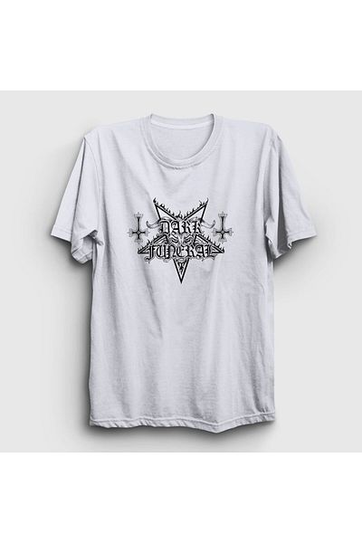 Presmono Unisex Λευκό λογότυπο V2 - Μπλουζάκι Dark Funeral 136943 ττ