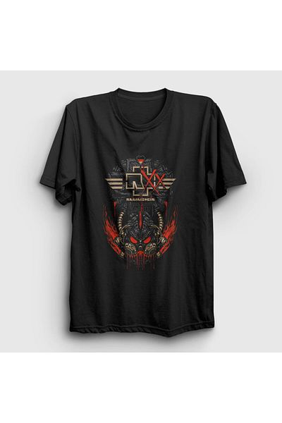 Presmono Μπλουζάκι Unisex Μαύρο Zwanzig Rammstein 106770 ττ