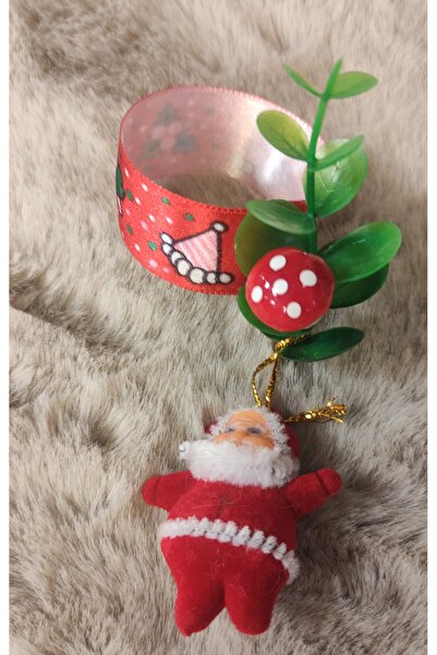 Marrone New Year's Table Decoration Napkin Holder Napkin Ring New Year's Table Decoration 6 Pieces